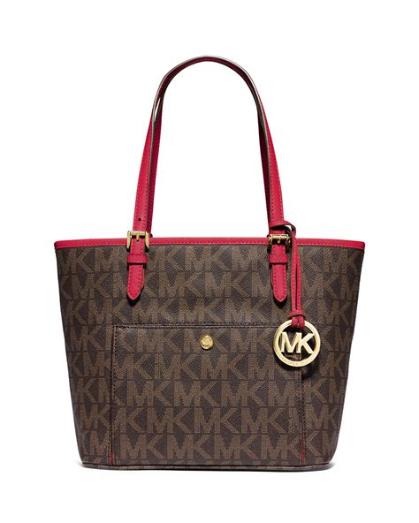 michael kors jet set tote medium|michael kors handbags medium jetset.